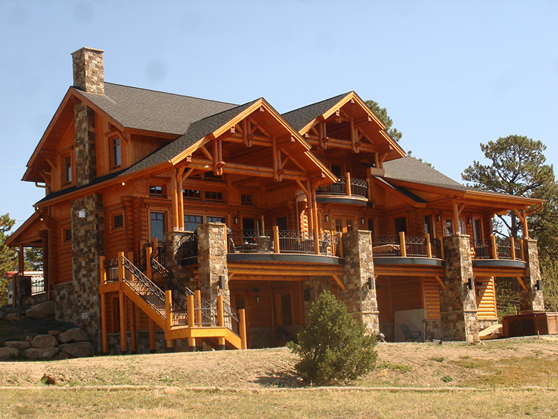 Caribou Log Homes serving Western United States