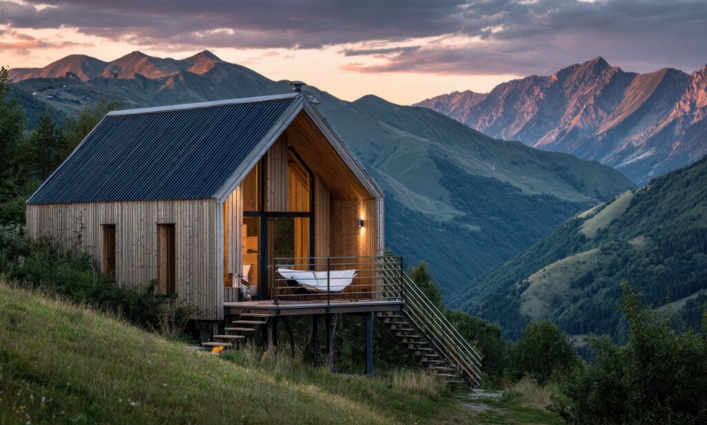 How a Log Cabin Encourages a Slower, Healthier Lifestyle