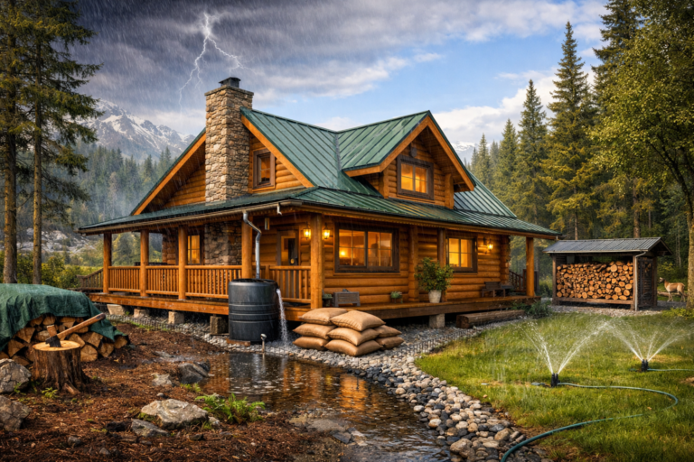 How to protect your log cabin from environmental factors