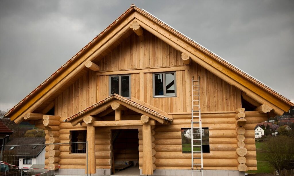 Why the authentic look of logs never goes out of style