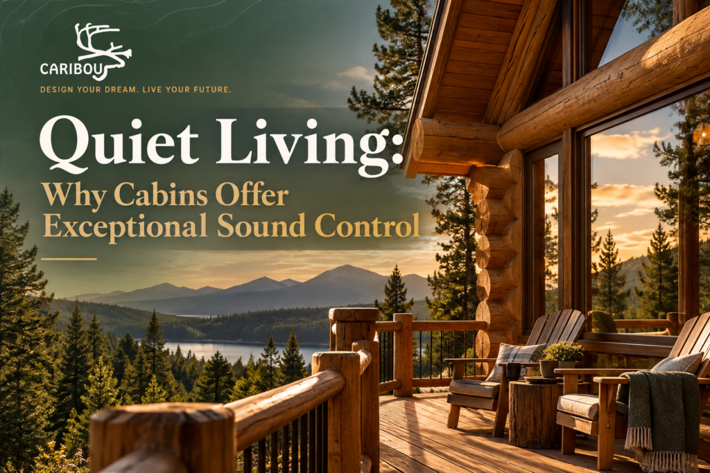 Quiet living: why cabins offer exceptional sound control
