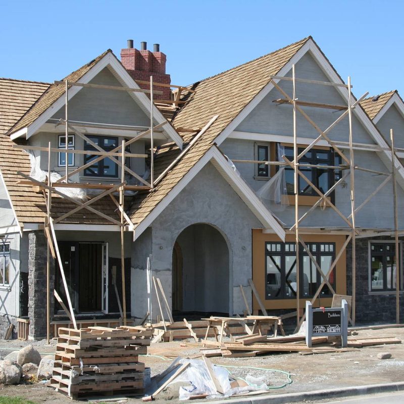 Upscale executive home, under construction