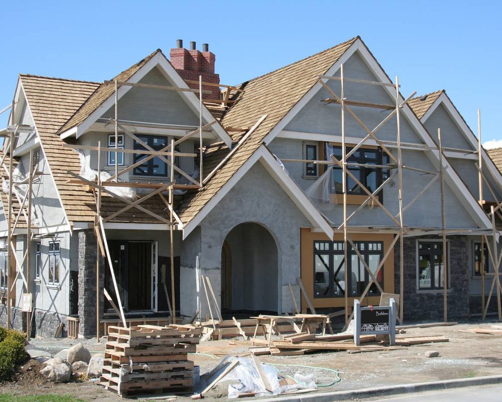 Upscale executive home, under construction